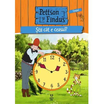 Pettson și Findus. Știi cât e ceasul?