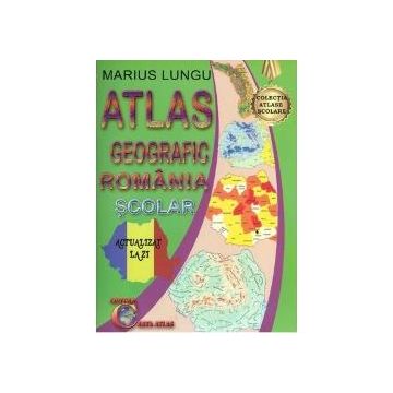 Atlas Geografic Romania scolar