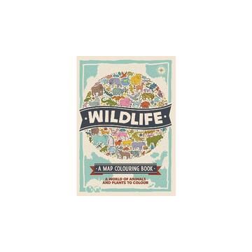 Wildlife: A Map Colouring Book