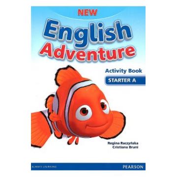 New English Adventure Activity Book Starter A and CD Pack - Regina Raczynska, Cristiana Bruni