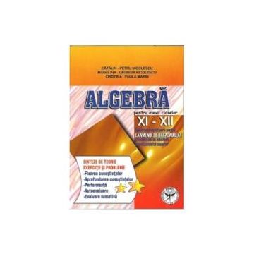 Algebra clasele XI-XII