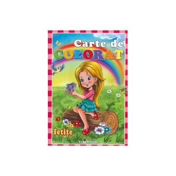 Carte de colorat pentru fetite, Editura Teo Piticot