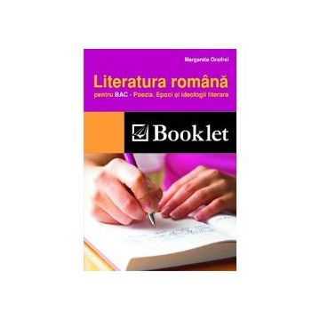 Literarura romana, poezia pentru BAC editia 2016