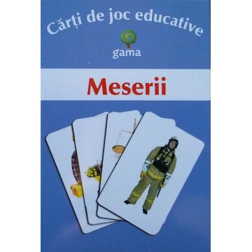 Carti de joc educative - Meserii