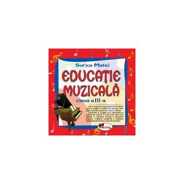 Educatie muzicala – compact disc audio, clasa a III-a