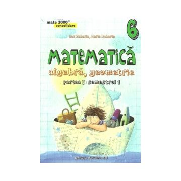 Mate 2000 Consolidare - Matematica. Algebra, Geometrie. Clasa a VI-a. Partea I (Editia a IV-a, revizuita - Anul scolar 2015-2016)