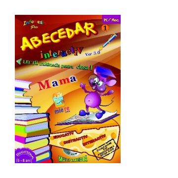 Abecedar interactiv - Lectii multimedia pentru clasa I. Partea I (CD)