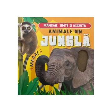 Animale din jungla - Mangaie, simte si asculta