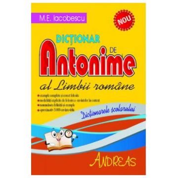 Dictionar de antonime al limbii romane - M.E. Iocobescu