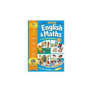Leap Ahead Bumper Workbook: 7+ Years English & Maths
