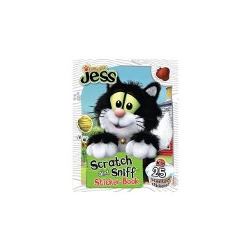Guess with Jess Scratch and Sniff Sticker Book