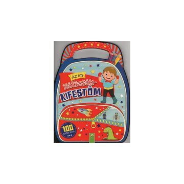 My Backpack Coloring Book: With 100 Stickers