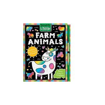 Scratch & Draw Farm Animals