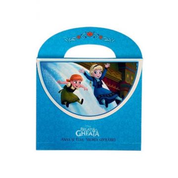 Disney. Regatul de gheata - Anna si Elsa: Vremea copilariei (posetuta)