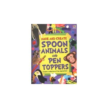 Maestro Activity Books Spoon Animals and Pen Toppers