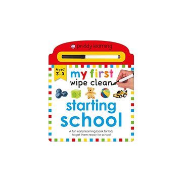 My First Wipe Clean: Starting School
