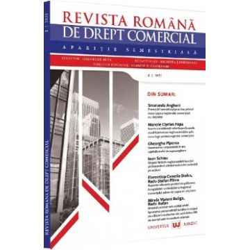 Revista romana de drept comercial Nr.2 din 2022