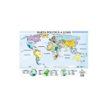 Harta politica a lumii - Plansa A2