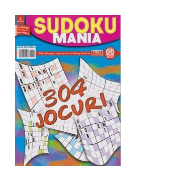 Sudoku mania. Numarul 66/2023