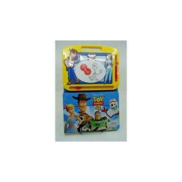 Toy Story 4 Story And Magnetic Drawing Kit