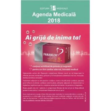 Agenda medicala 2018 - Editia de buzunar