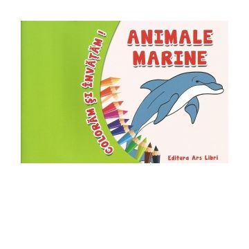 Coloram si invatam! Animale marine