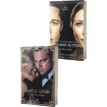 Pachet 2 carti: Marele Gatsby + Strania poveste a lui Benjamin Button - Francis Scott Fitzgerald