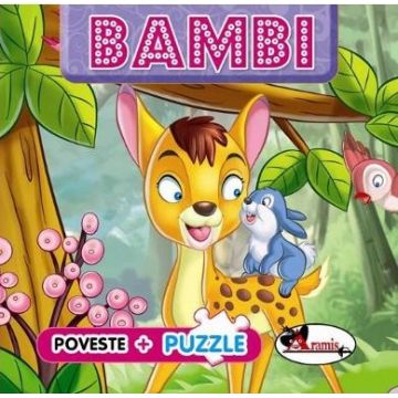 Poveste + Puzzle: Bambi