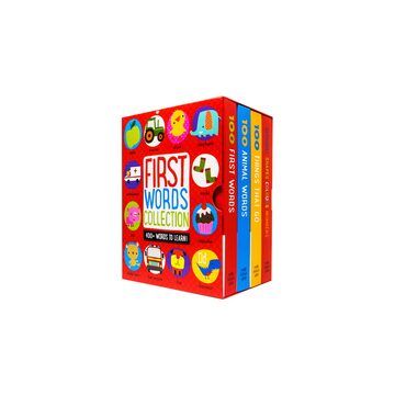 First Words Collection 4 Children Baby Kids Books Box Set