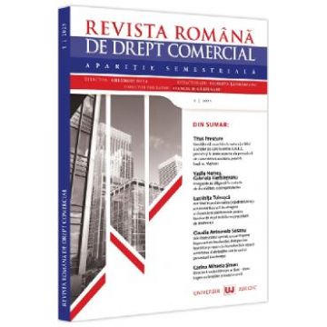 Revista romana de drept comercial Nr.1 2023
