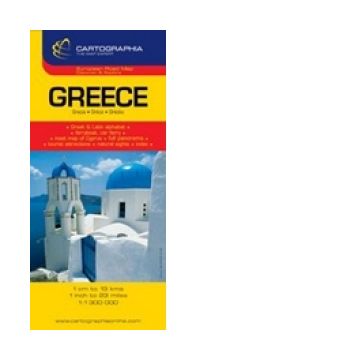 Harta rutiera Grecia