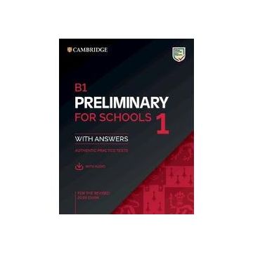 B1 preliminary for schools 1 with answers Cambridge for the revised 2020 exam