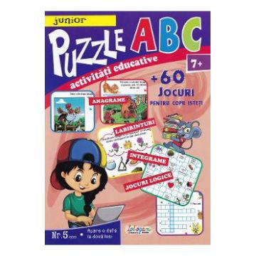 Puzzle ABC Nr.5. Activitati educative