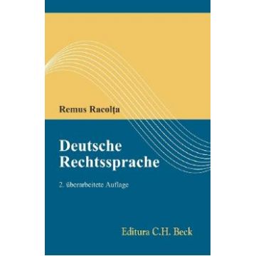 Deutsche Rechtssprache Ed.2 - Remus Racolta