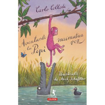 Aventurile lui Pipì, maimutica roz