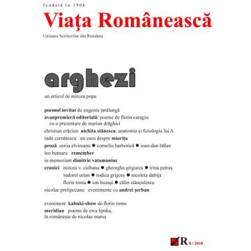 Revista Viata Romaneasca Nr.8/2018