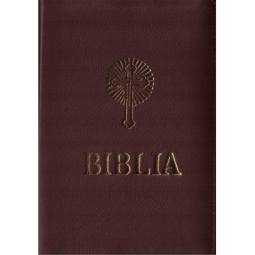 Biblia (format mic, 053, A5, piele, fermoar)