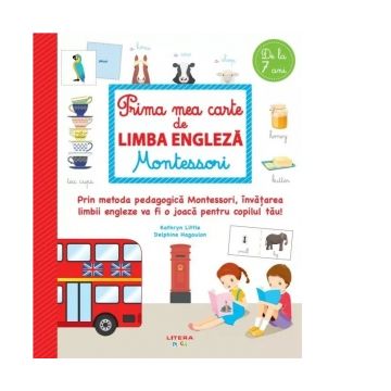 Prima mea carte de limba engleza Montessori