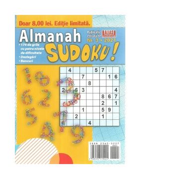 Almanah Sudoku, Nr.3/2021