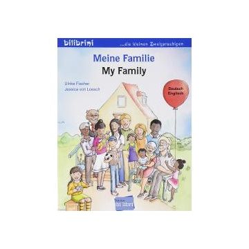 Meine Familie Kinderbuch deutsch-english