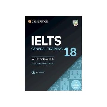 Cambridge IELTS 18 General training Student’s Book with Answers with Audio with Resource Bank