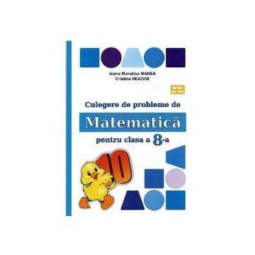 Culegere de probleme de matematica pentru clasa a VIII a (editia 2023) Puisor