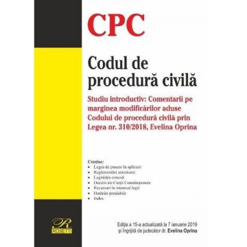 Codul de procedura civila | Evelina Oprina