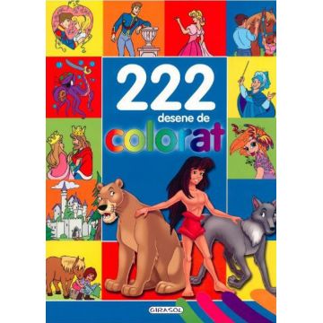 222 desene de colorat |