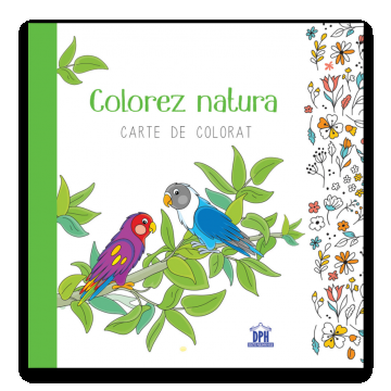 COLOREZ NATURA - carte de colorat