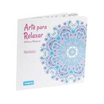 Carte de colorat pentru adulti relaxare. Mandala