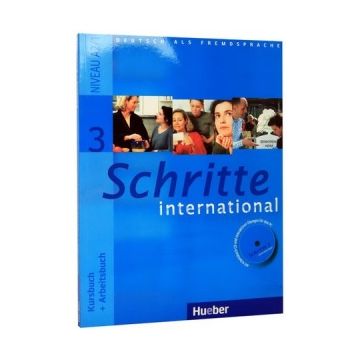 Schritte International 3. Niveau A2/1. Kursbuch + Arbeitsbuch + CD Audio