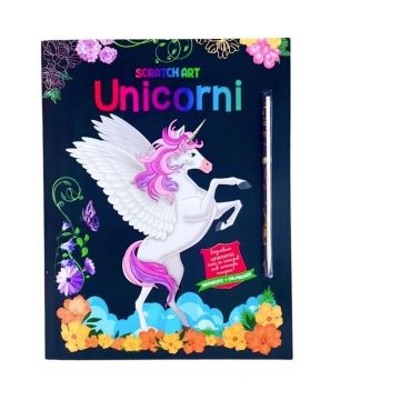 Unicorni - Scratch Art