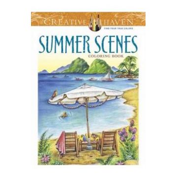 Creative Haven Summer Scenes Coloring Book - Teresa Goodridge