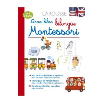 Gran libro bilingue Montessori - Lydie Barusseau